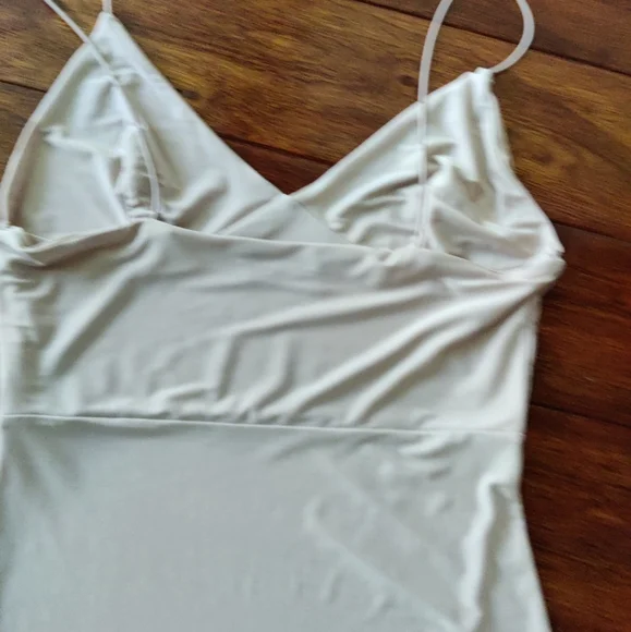 Club L nude spaghetti strap body con dress - Picture 12 of 13